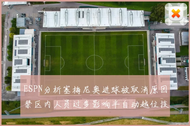 ESPN分析塞梅尼奥进球被取消原因禁区内人员过多影响半自动越位技术使用